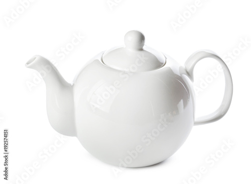 teapot isolated on white