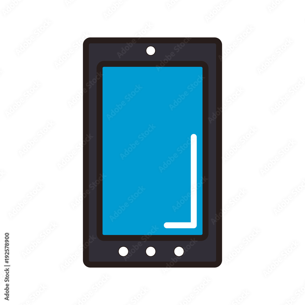 Smartphone mobile technology line icon vector illustration graphic Smartphone mobile technology line icon vector illustration graphic