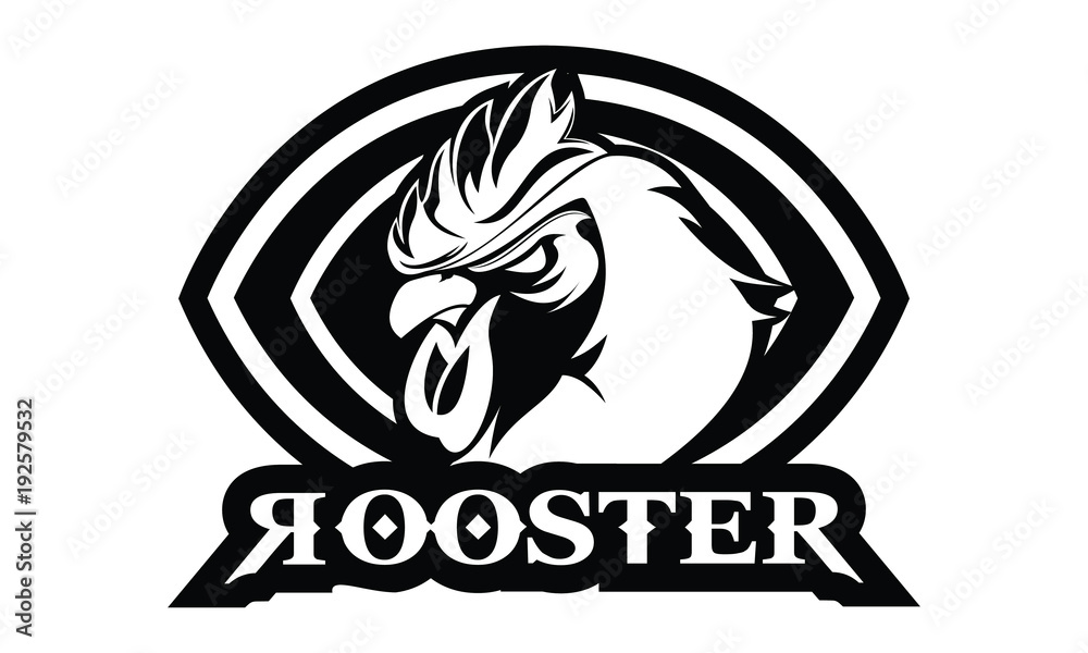 Rooster Esport Mascot Rooster Esport Mascot