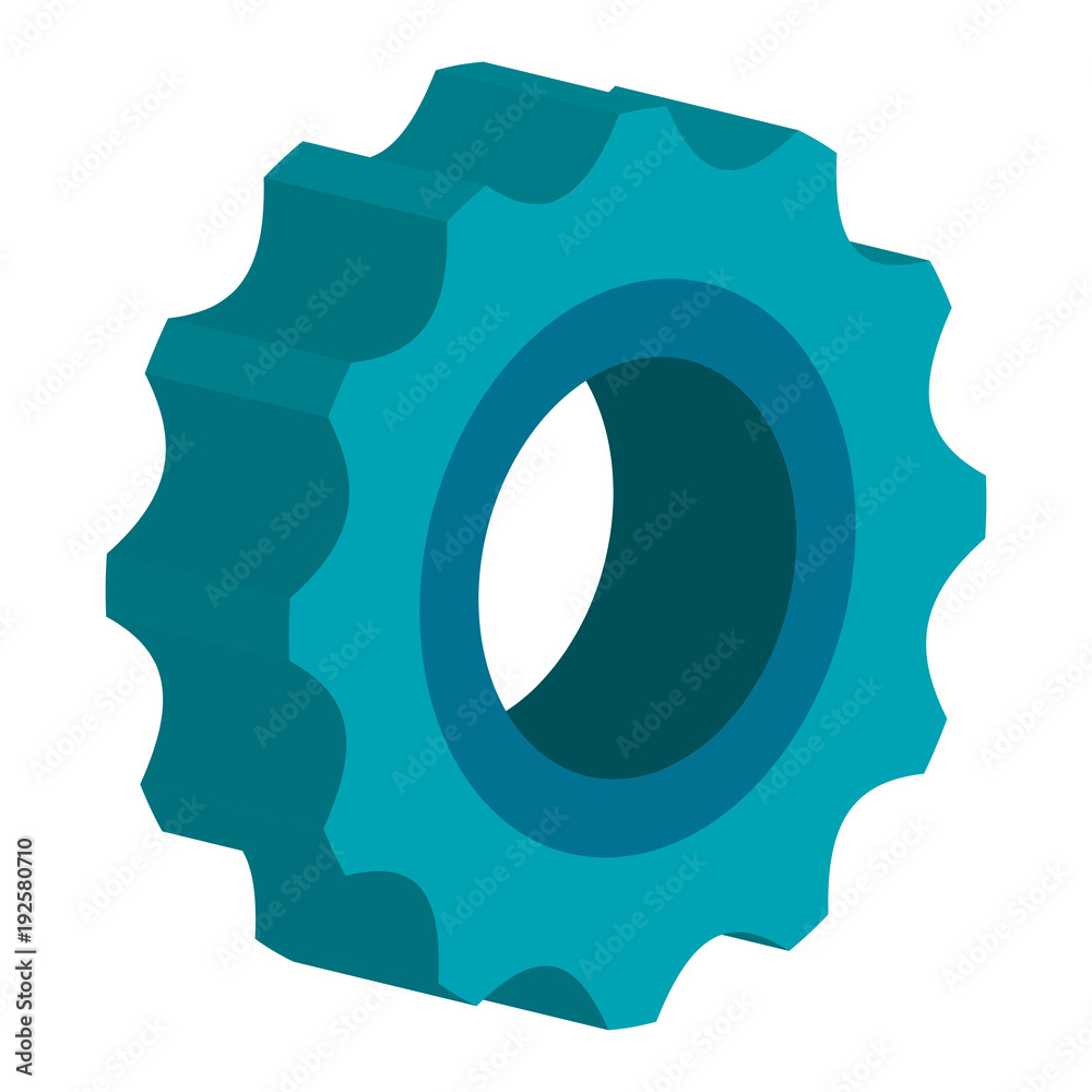 gears machinery isolated icon vector illustration design