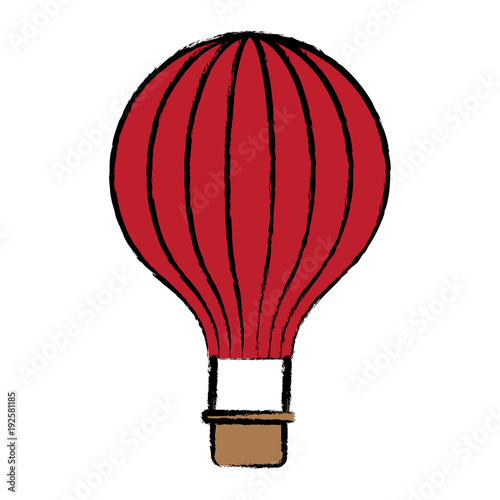 hot air balloon icon