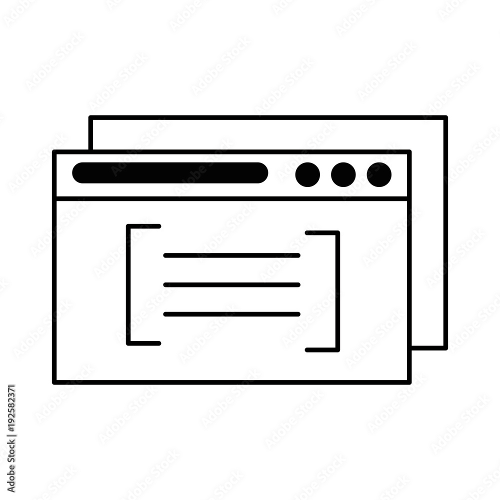 template windows isolated icon vector illustration design template windows isolated icon vector illustration design