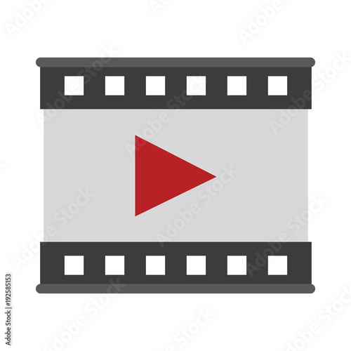 Play video symbol icon vector illustration graphic design