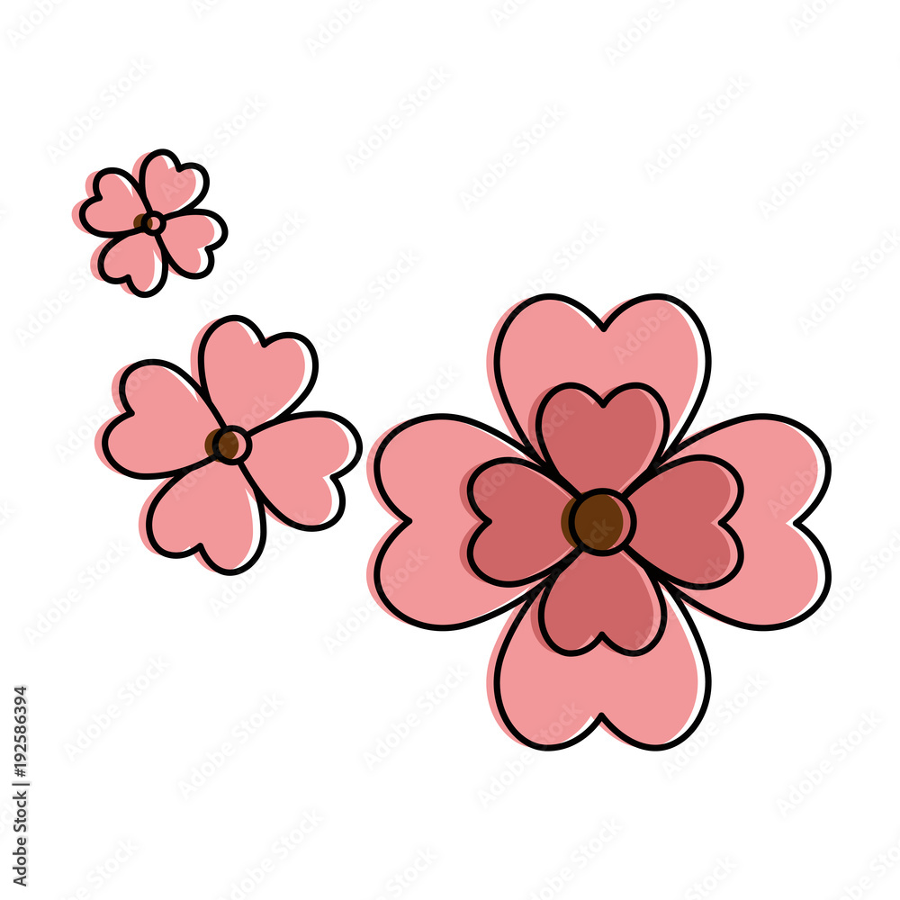 beautiful floral decoration frame vector illustration design beautiful floral decoration frame vector illustration design