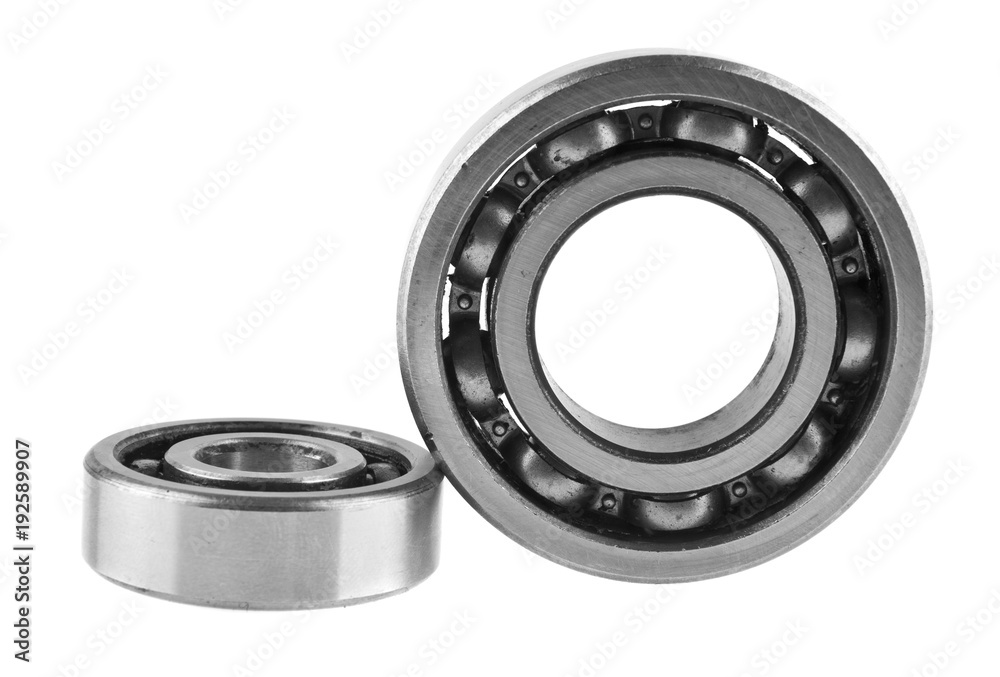 bearings isolated on white background bearings isolated on white background