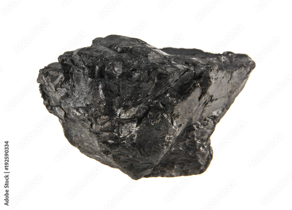 coal isolated on white background coal isolated on white background