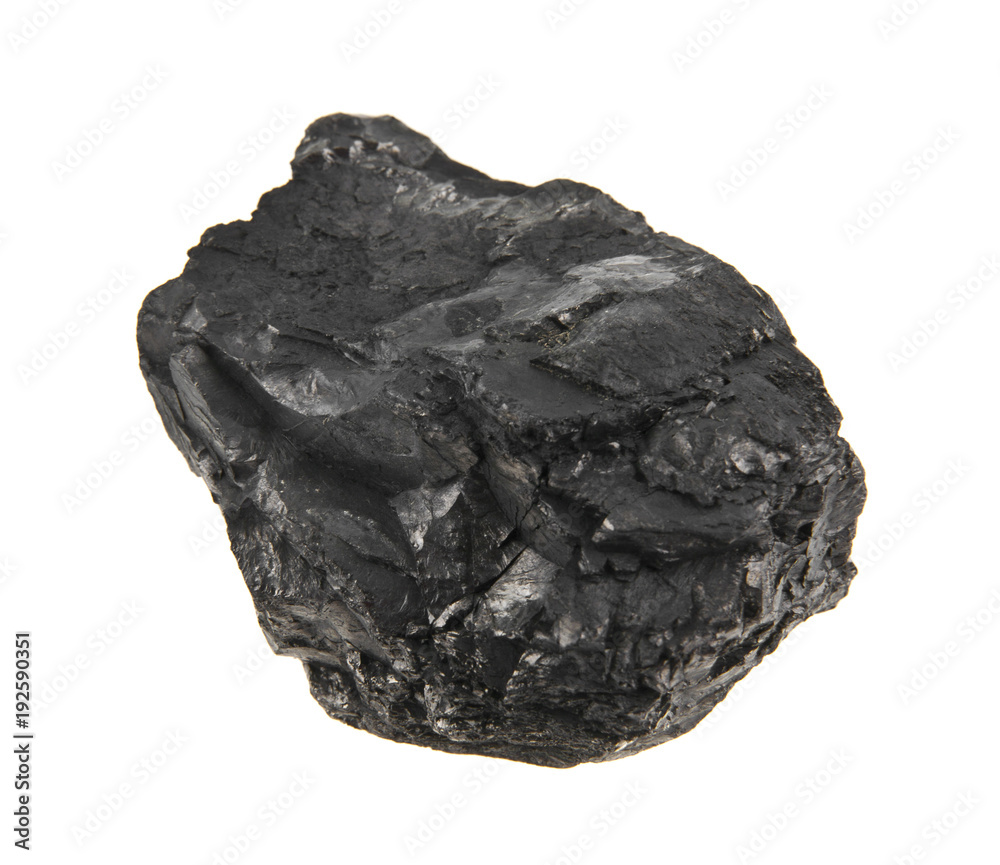 coal isolated on white background coal isolated on white background