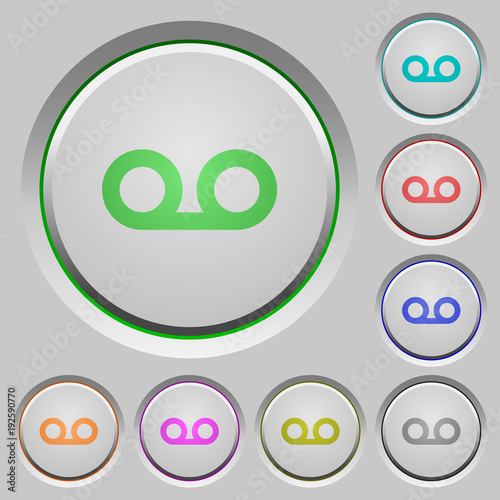 Voicemail push buttons
