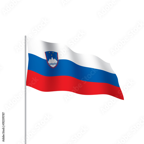 Free Download Slovenia flag, vector illustration - GFXLoad