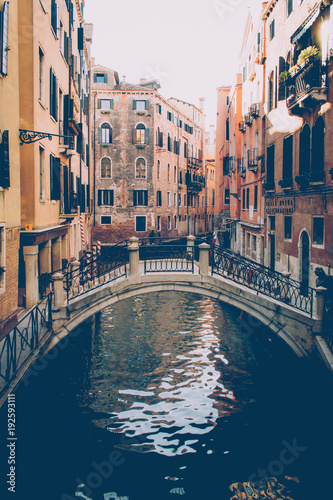 Romantic canals of Venice - Italy. © Tarik GOK