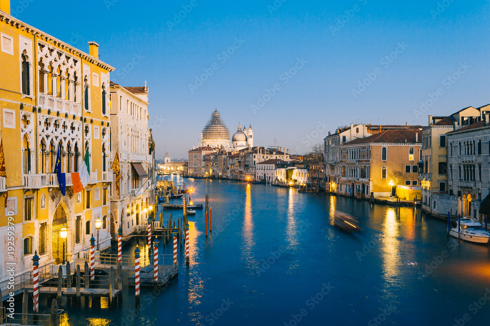 Best view of Santa Maria Basilica in Venice.