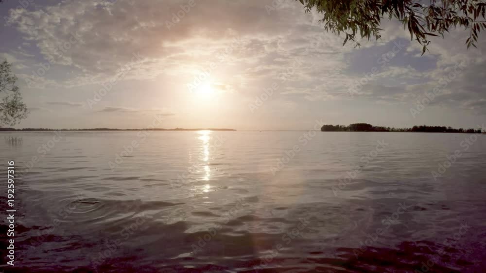 Calm and beautiful nature scene with lake in Sweden. Peaceful and idyllic summer landscape. Calm and beautiful nature scene with lake in Sweden. Peaceful and idyllic summer landscape.