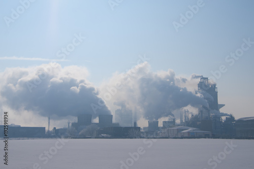 Pollutig factory