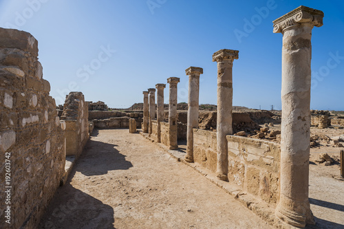 Roman Remains Pafos Cyprus