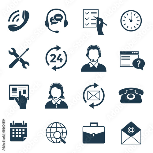 Digital call center and customer support objects
