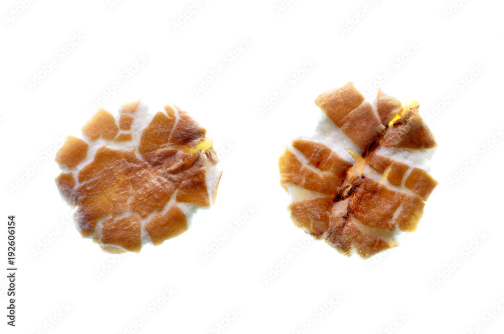 Rye flakes pattern and texture Rye flakes pattern and texture