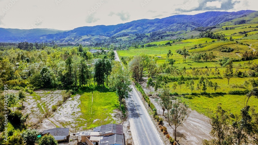 Obraz premium Valle de sibundoy