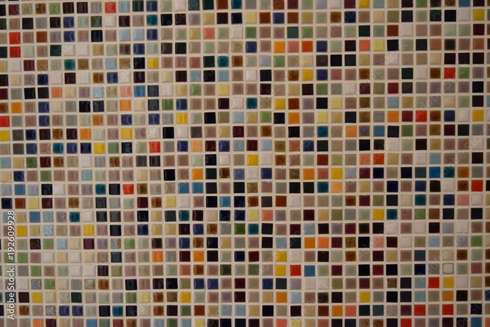 Fototapeta premium モザイクタイル