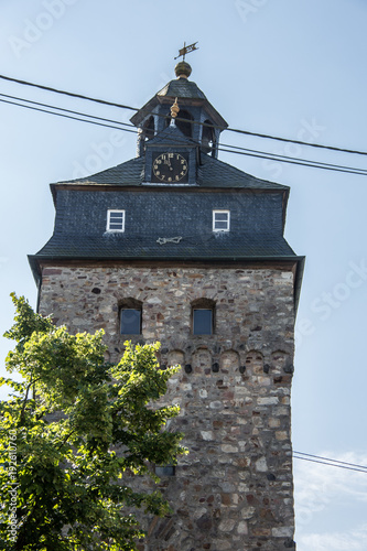 Uhrturm in Dierdorf Westerwald photo