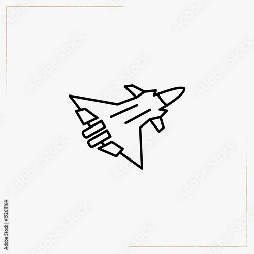 air fighter line icon