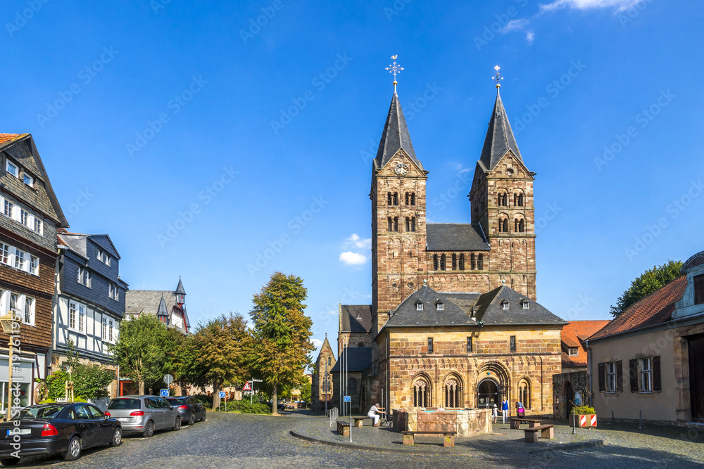 Fototapeta premium Fritzlarer Dom St. Peter, Fritzlar 