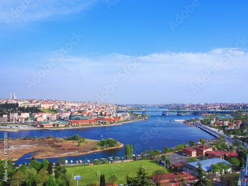 Istanbul view from Pierre Loti hill