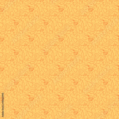 Vector illustration of seamless pattern