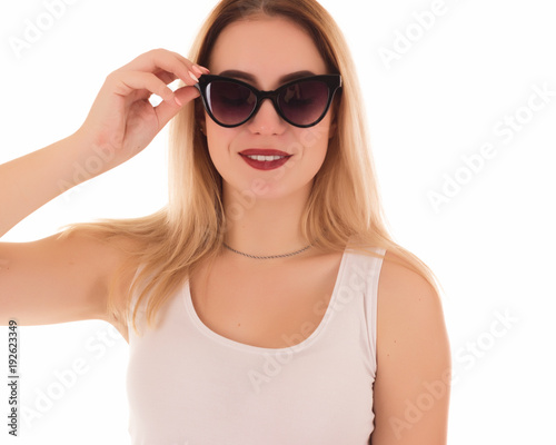 Young pretty woman, sunglasses   © MFcreated