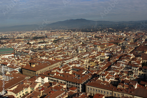  panorama Florencia desde la Cupula de la Catedral de Santa Mar  a del Fiore
