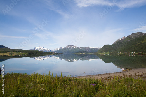 Spiegelglatter See in Norwegen
