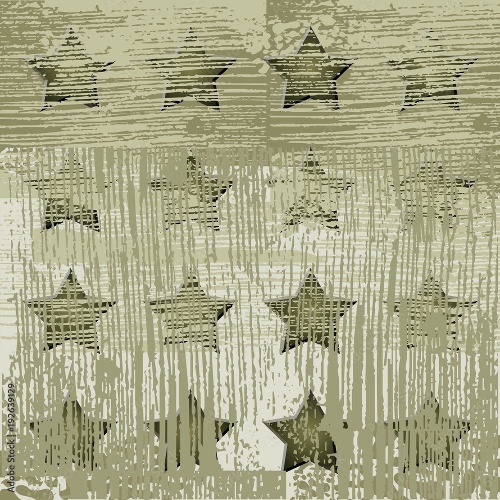 Military style background with stars Military style background with stars
