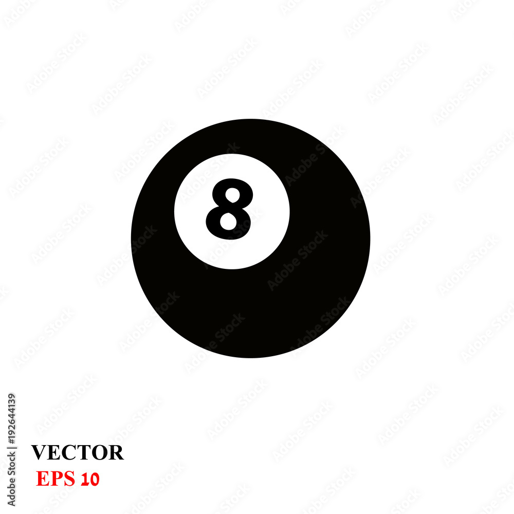 Snooker 8 pool vector Snooker 8 pool vector