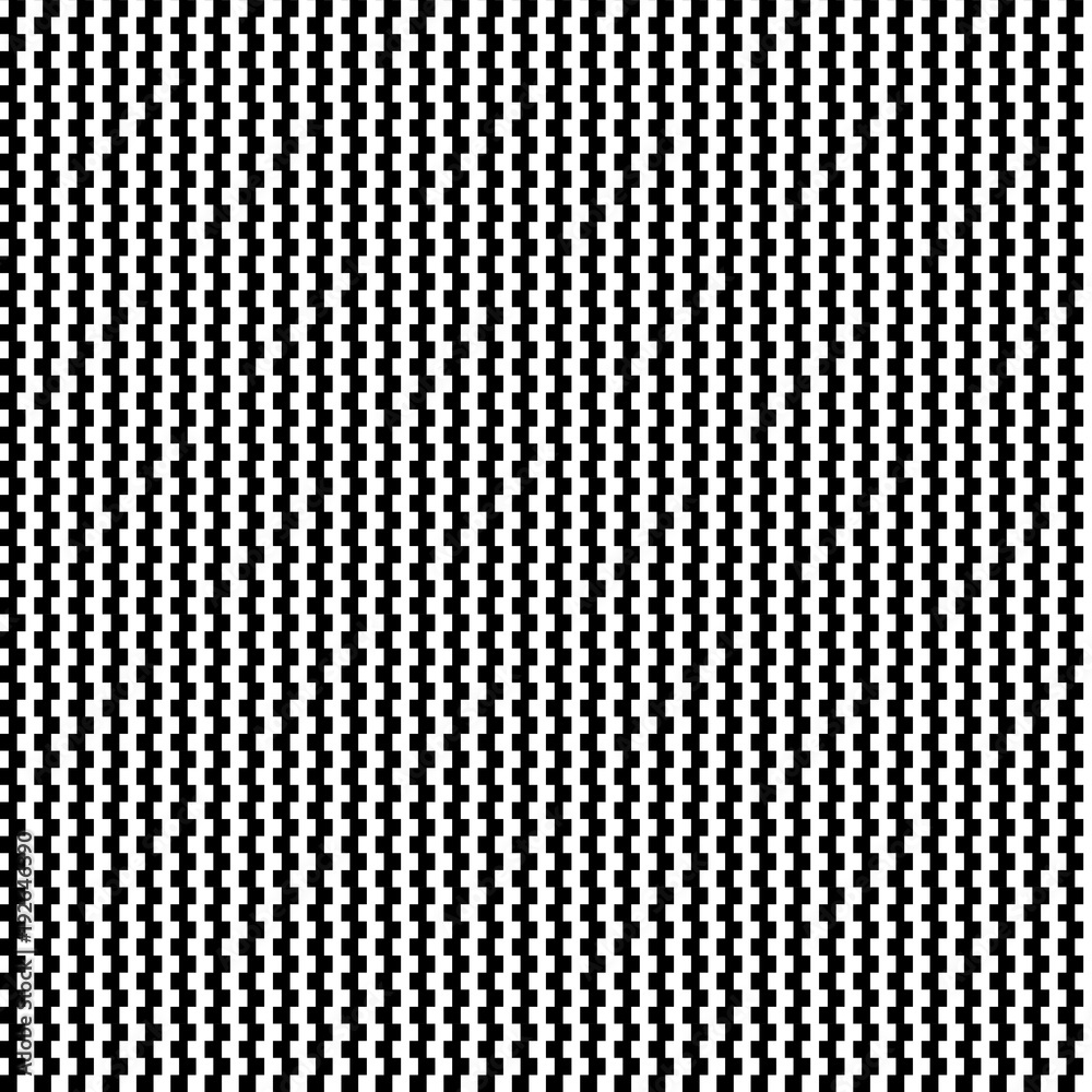 Houndstooth Pixel Black White Fabric Seamless Stock Vector (Royalty Free)  727517035