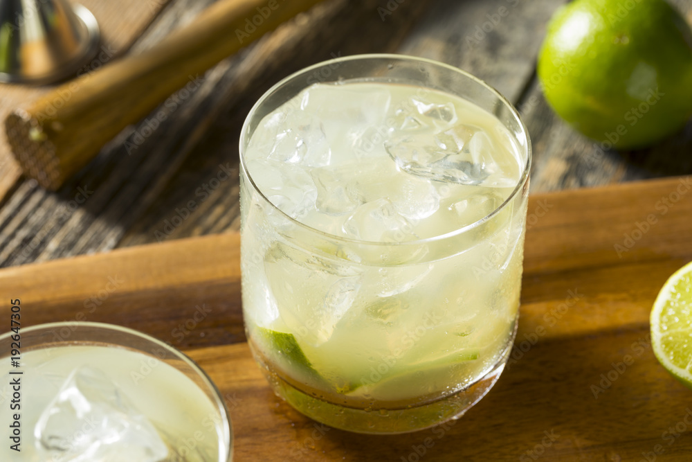 Homemade Brazilian Caipirinha Cocktails Homemade Brazilian Caipirinha Cocktails