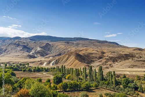 Landscape in southern Georgia