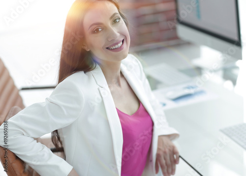 successful business woman smiling customer Free Download successful business woman smiling customer - GFXLoad