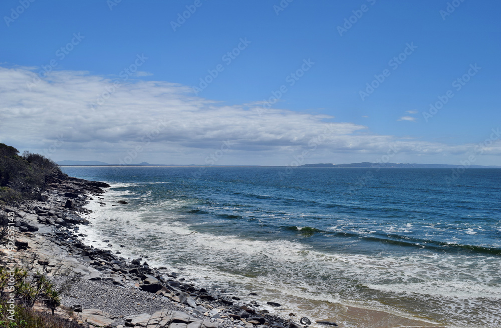 The incredible view of Noosa National Park