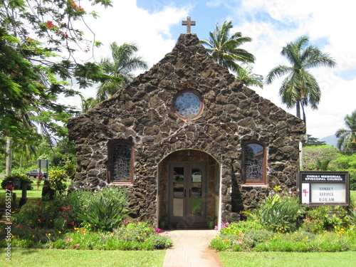 Christ Memorial Episcopal Church Kilauea Kauai Hawaii USA