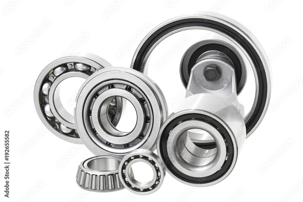 Group bearings and rollers (automobile components) for the engine and chassis suspension Group bearings and rollers (automobile components) for the engine and chassis suspension