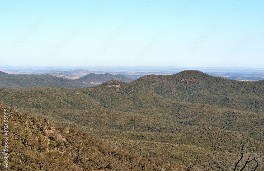 Landscape in Bunya National Park