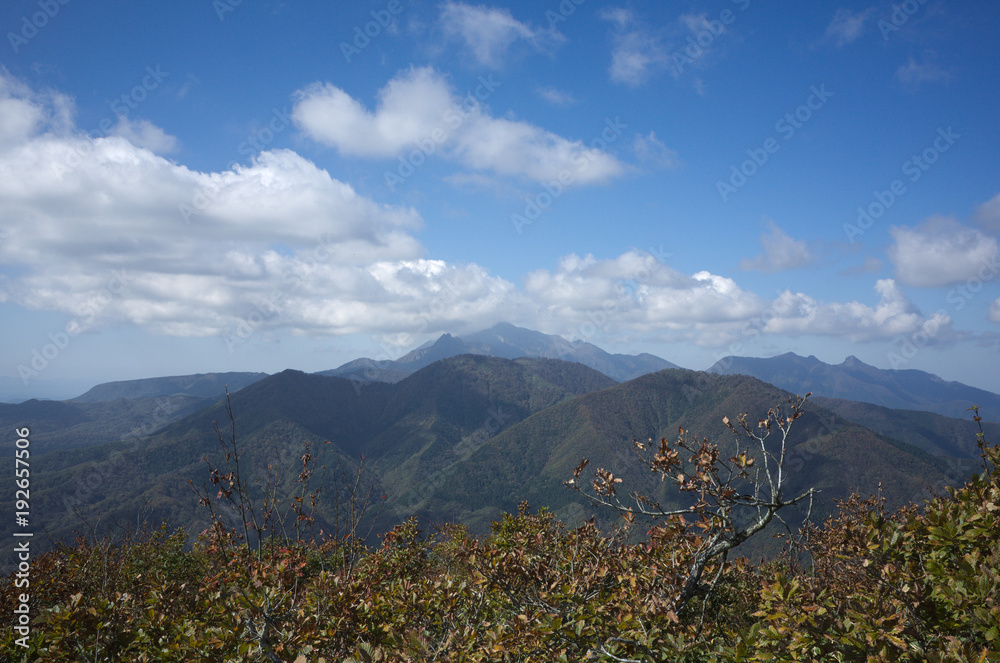 Obraz premium 日本の山の風景