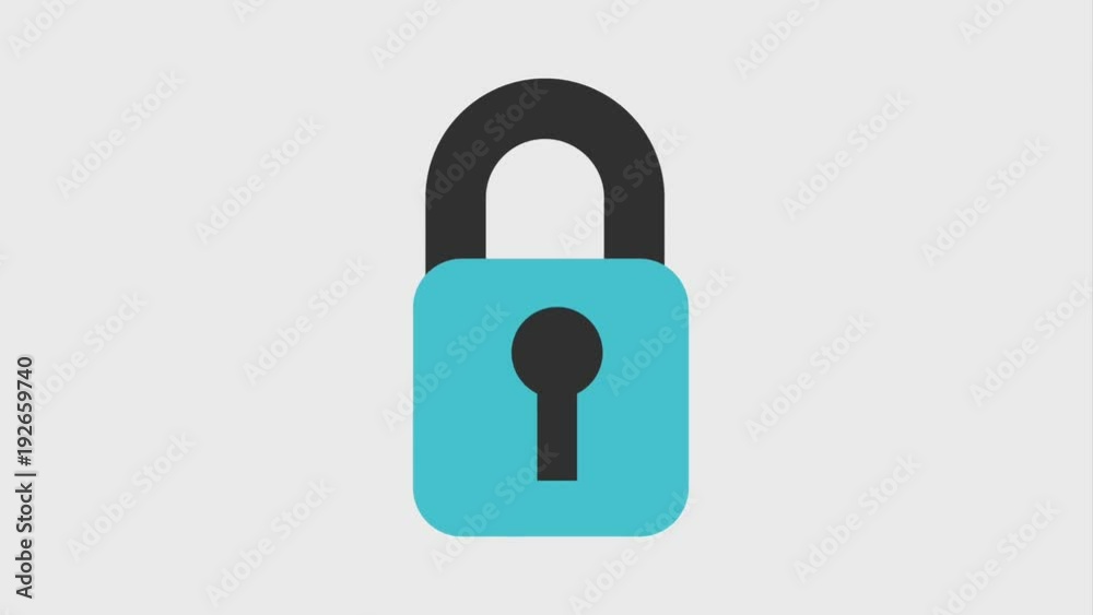 safety lock unlocks icons animation design safety lock unlocks icons animation design