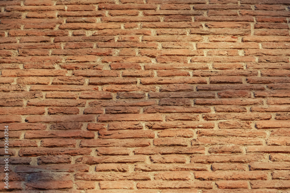 red brick wall texture grunge background with vignetted corners, may use to interior design red brick wall texture grunge background with vignetted corners, may use to interior design