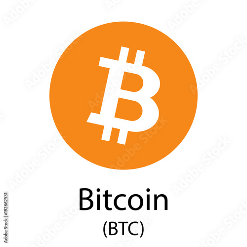 Bitcoin cryptocurrency symbol