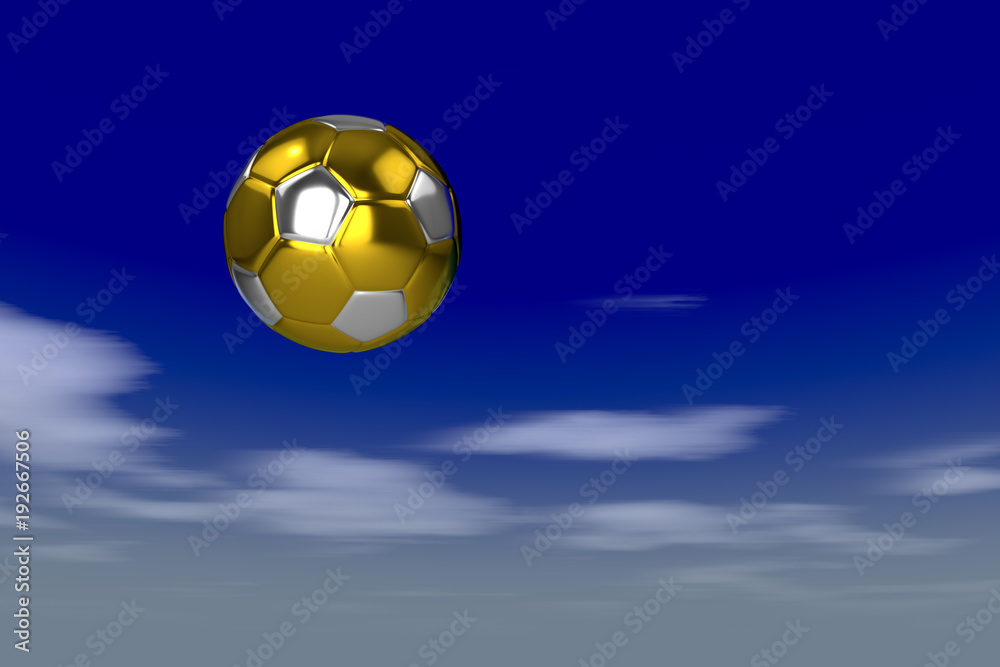 Naklejka premium speed soccer ball