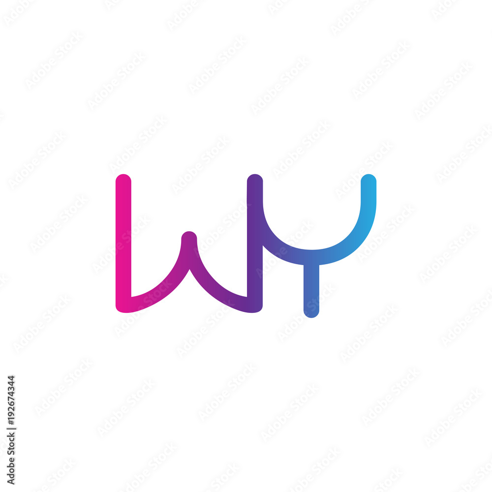 initial letter rounded logo modern, colorful gradient initial letter rounded logo modern, colorful gradient