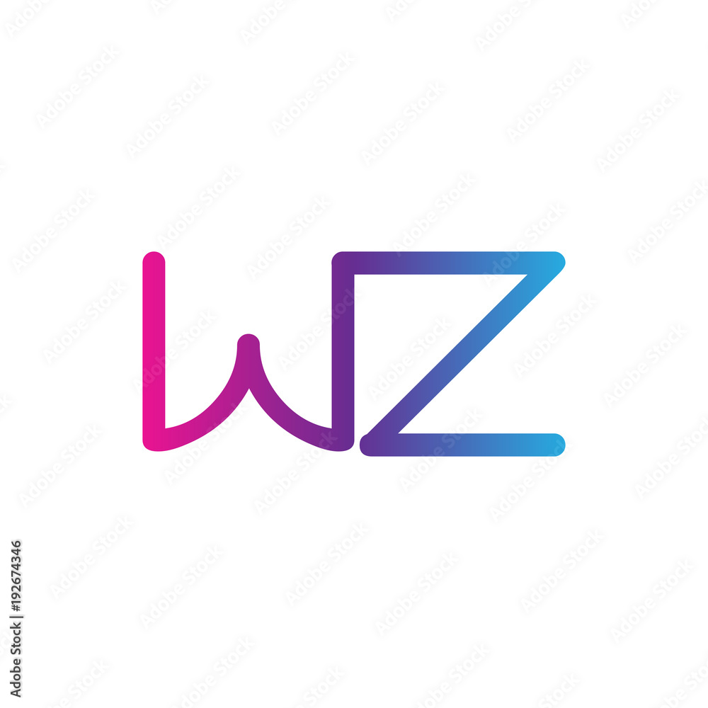 initial letter rounded logo modern, colorful gradient initial letter rounded logo modern, colorful gradient