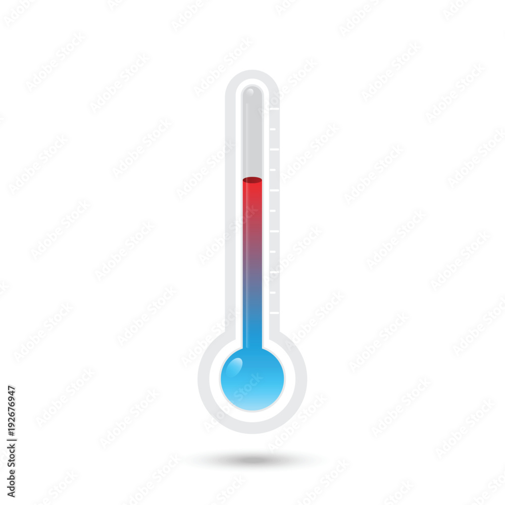 Thermometer icon set Thermometer icon set