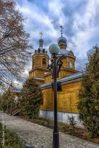 Tikhvin Bogorodichny Uspensky Monastery is an Orthodox women's monastery, located in the city of Tsivilsk, on the banks of the old riverbed of the Bolshoy Tsivil River photo