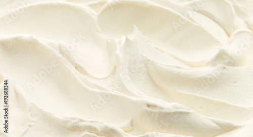 whipped cream texture